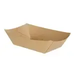 ARVESTA (DISPOSABLES) Kraft Paper Tray, 0.5 lb, 250gsm Kraft Paper With 18gsm Pe Coated, 250pcs/Bag, 4bags/Ctn