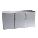 Krowne Metal BD72 Back Bar Cabinet, Non-Refrigerated