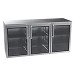 Krowne Metal BR72 Back Bar Cabinet, Refrigerated