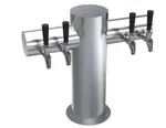 Krowne Metal KMT-4S Draft Beer Dispensing Tower