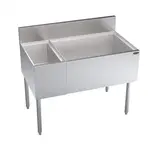 Krowne Metal KR24-M42R-10 Underbar Ice Bin/Cocktail Station, Bottle Well Bin