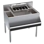 Krowne Metal KR24-MS34C Underbar Ice Bin/Cocktail Station, Bottle Well Bin