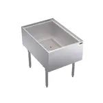 Krowne Metal KRPT-2436 Underbar Ice Bin/Cocktail Station, Pass-Thru