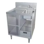 LaCrosse Cooler CL12HS-CS Underbar Sink Units