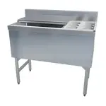 LaCrosse Cooler SD36-24CTL+10 Underbar Ice Bin/Cocktail Station, Bottle Well Bin