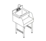 LaCrosse Cooler SK18RSCH Underbar Blender Station