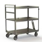 Lakeside Manufacturing 158859 Cart, Bussing Utility Transport, Metal