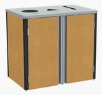 Lakeside Manufacturing 3415 Recycling Receptacle / Container, Metal