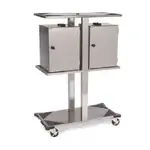 Lakeside Manufacturing 693 Rack, Hand Lift Cabinet Transport Cart