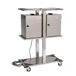 Lakeside Manufacturing 74555 Rack, Hand Lift Cabinet Transport Cart