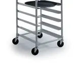 Lakeside Manufacturing 8580 Oval Tray Storage Rack, Mobile