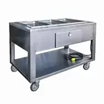 Lakeside Manufacturing PBST3W Serving Counter, Hot Food, Electric