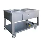 Lakeside Manufacturing PBST3W Serving Counter, Hot Food, Electric