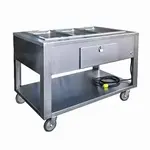 Lakeside Manufacturing PBST4W Serving Counter, Hot Food, Electric