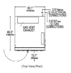 Lang Manufacturing GCOD-AP2 Convection Oven, Gas