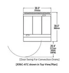 Lang Manufacturing R36C-ATA Range, 36" Heavy Duty, Electric