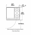 Lang Manufacturing RI30S-ATA Induction Range, Floor Model