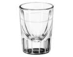 LIBBEY GLASS Whiskey Shot Glass, 1-1/2 oz., Fluted, (48/Case) Libbey 5127