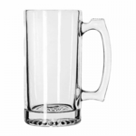 LIBBEY GLASS Beer Mug, 25 oz, Clear, Glass, (12/Case), Libbey 5272