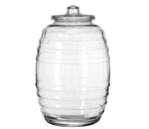 LIBBEY GLASS Barrel Canister, 20 liter, 18-1/2" H, Glass, Libbey 9520004