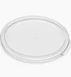 Ardous Trading Lid, Food container 2 & 4 qt, Clear, PP, fits TOV7120
