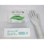 LIFE GUARD Food Service Gloves, Small, Clear, Polyethylene, (500/Box), Lifeguard 4012-S