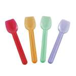 LOLLICUP Taster Spoon, 1.5", Rainbow Colors, Polystyrene, Sold by Case (500/Pack), Karat U2400-R