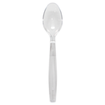 Spoons Clear Plastic (Sold Per 100 Pack)  U2023C