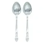 Tablespoon; Majestic; Stainless steel; Polished finish; Durable; Easy to clean.