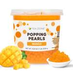 Mango Popping Pearls, 7lbs, Orange, Tea Zone B2051
