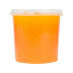 Mango Popping Pearls, 7lbs, Orange, Lollicup Store B2051