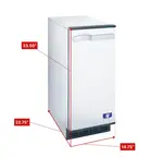 Manitowoc UCP0500 Ice Maker With Bin, Cube-Style