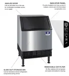 Manitowoc UDF0190A Ice Maker With Bin, Cube-Style