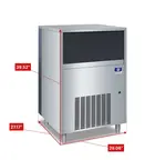 Manitowoc UFP0350A Ice Maker With Bin, Flake-Style