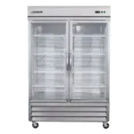 Maxx Cold MXCR-49GDHC Refrigerator, Reach-in