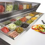 Maxx Cold MXCR48SHC Refrigerated Counter, Sandwich / Salad Unit