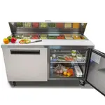 Maxx Cold MXCR48SHC Refrigerated Counter, Sandwich / Salad Unit
