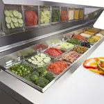 Maxx Cold MXCR60SHC Refrigerated Counter, Sandwich / Salad Unit