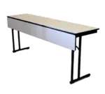 Maywood Furniture DLCLEGMP2472 Folding Table, Rectangle