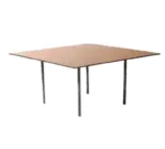 Maywood Furniture DLDEL42SQ Folding Table, Square