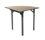 Maywood Furniture DLORIG30QR Folding Table, Round