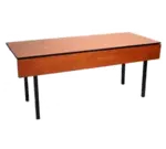 Maywood Furniture DLTRAIN1896 Folding Table, Rectangle