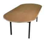 Maywood Furniture DPORIG3672RACE Folding Table, Oval