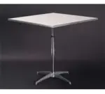 Maywood Furniture MF36SQPEDADJ Table, Indoor, Adjustable Height