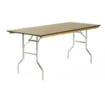 Maywood Furniture ML1860 Folding Table, Rectangle