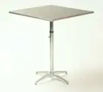 Maywood Furniture ML24SQPEDADJ Table, Indoor, Adjustable Height