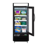 Merchandiser Freezer, 12 Cubic Ft, Steel, Maxximum MVMF12B