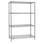 Metro SE-183074K4-S-4 Shelving Unit, Wire