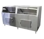 MGR Equipment S-1000-SS Ice Bin for Ice Machines