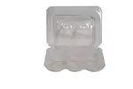 Muffin Container, 6 Ct, Clear, High Dome, (200/Case) WNA 2020PK